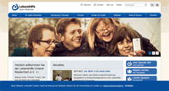 Desktop Screenshot of lebenshilfe-rees.de
