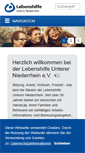 Mobile Screenshot of lebenshilfe-rees.de